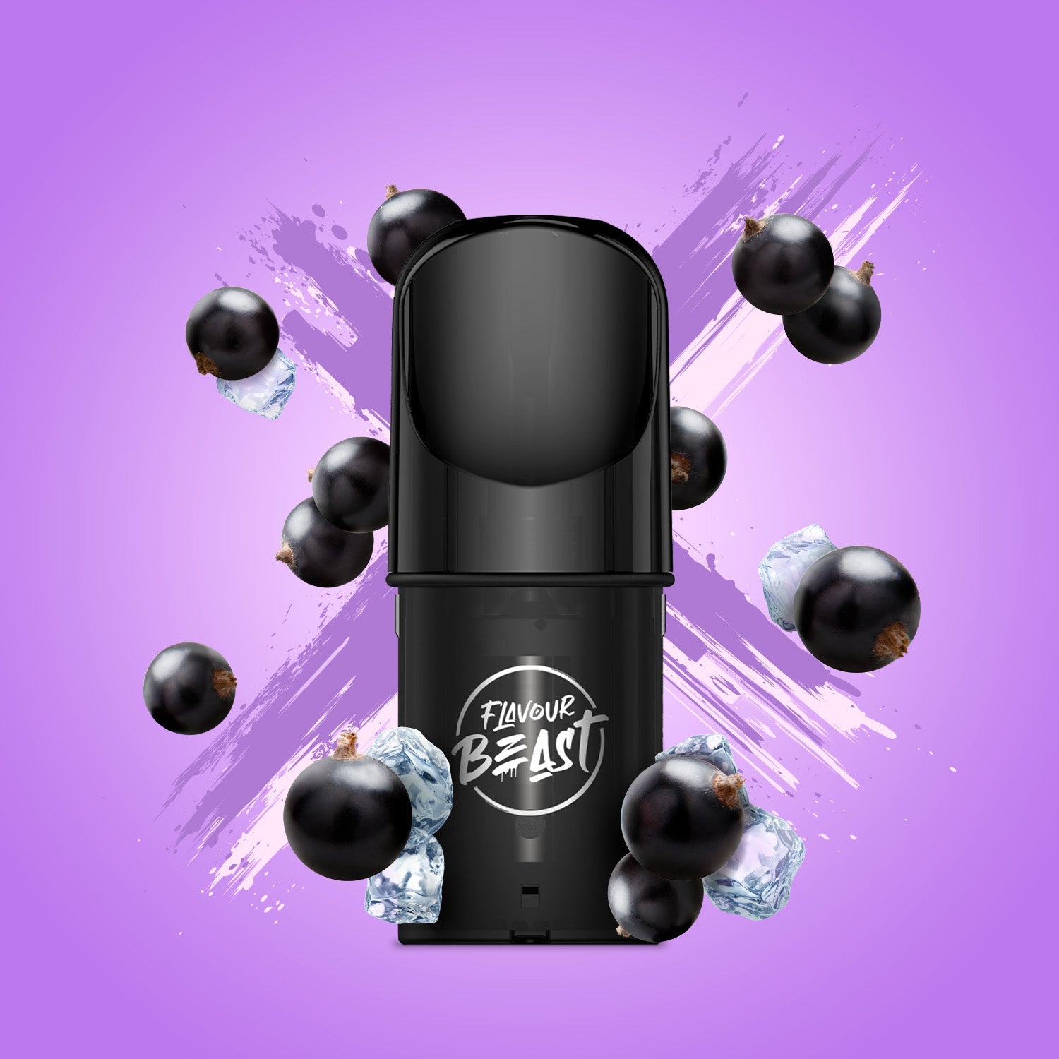 Flavour Beast Pods, Mad Mango Peach flavour, intense taste with nicotine options, STLTH-compatible vaping pod, ideal for Ontario and Quebec vapers.