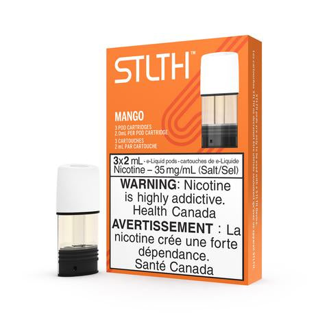 STLTH Pods (3 Pods), Flavourless, 0mg nicotine smooth vape pods, ideal for adult smokers switching to STLTH rechargeable vaping in Ontario and Quebec.