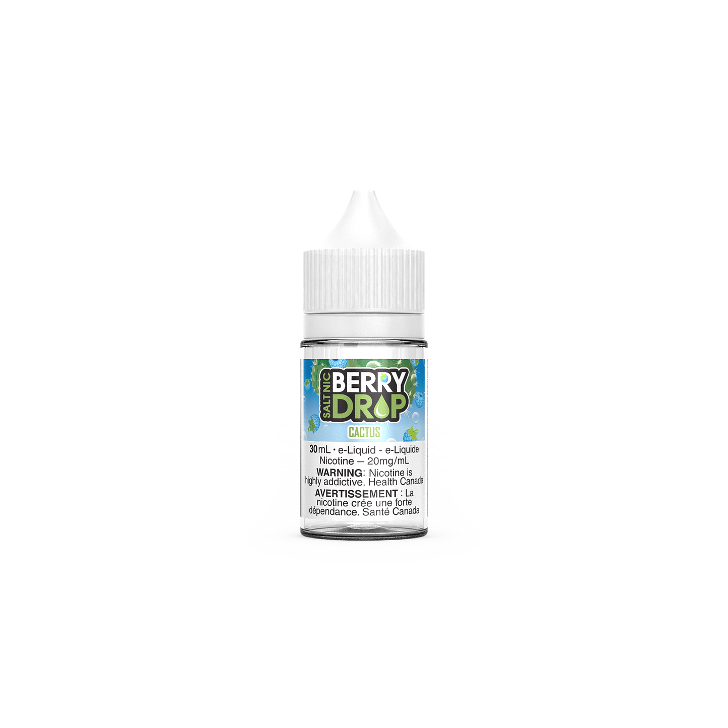 Berry Drop Salt vape juice, Banana flavour, 30mL bottle with 12mg nicotine strength, fruity berry blend with banana twist, smooth satisfaction, designed for Ontario and Quebec vapers.