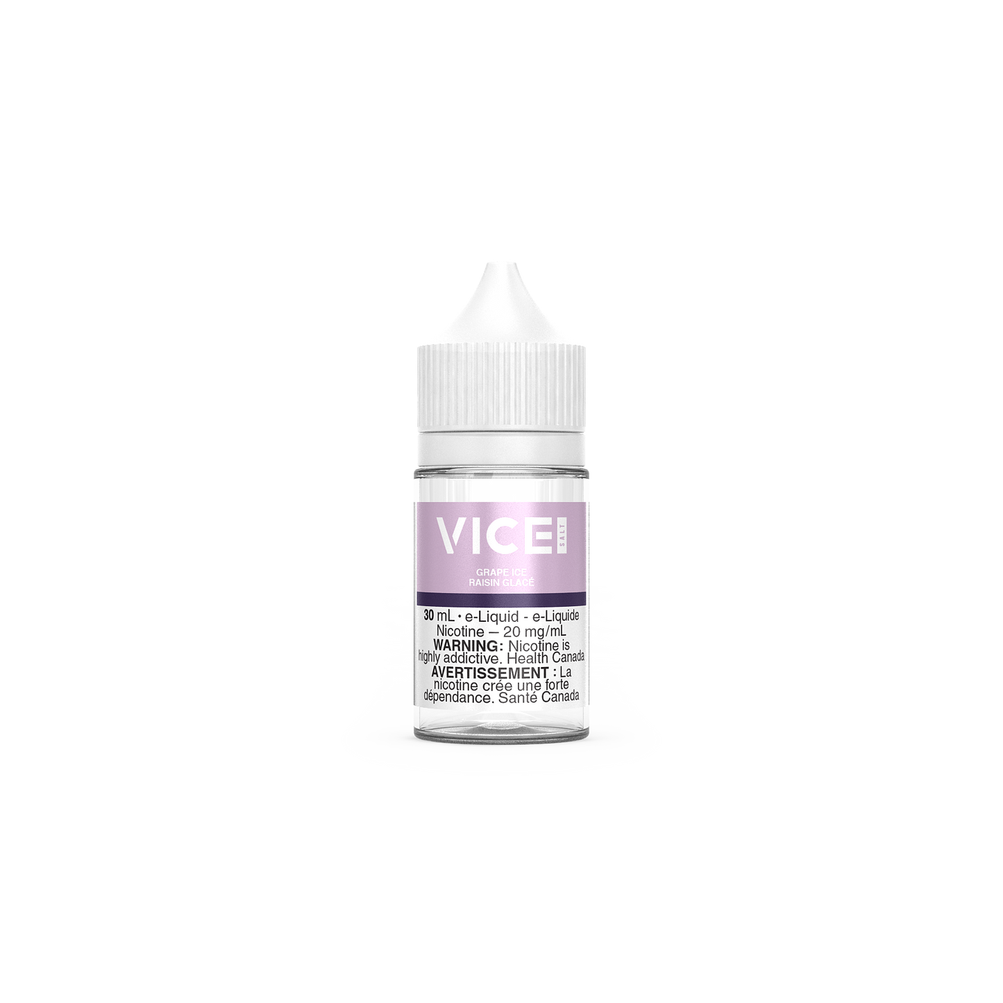 VICE E-Liquid, Banana Ice flavour, 20mg nicotine strength, smooth and cool vaping experience, designed for Ontario and Quebec customers.