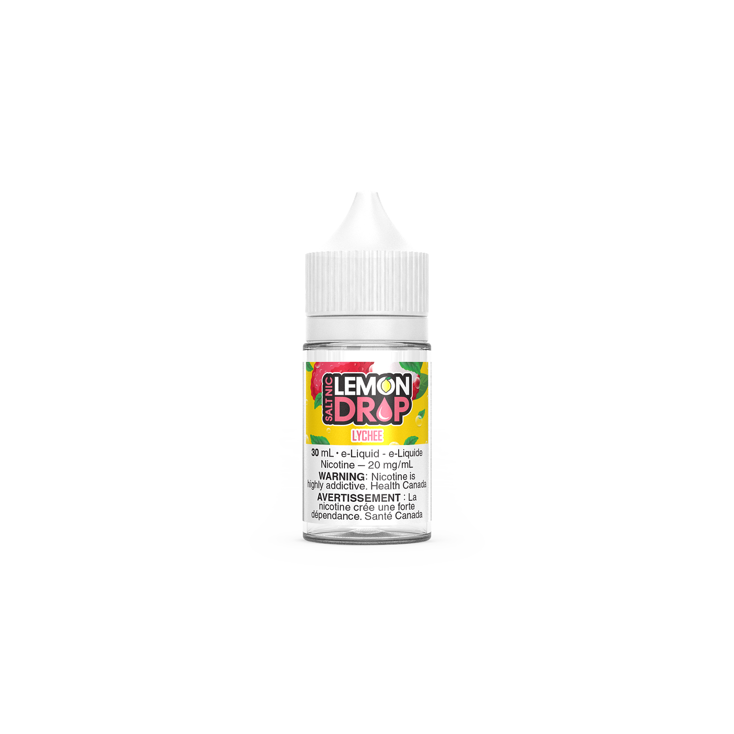 Lemon Drop - Salt Nic, Blood Orange flavour, BOLD 50mg nicotine strength, citrusy and refreshing e-liquid, designed for high nicotine satisfaction, perfect for Ontario and Quebec vapers.