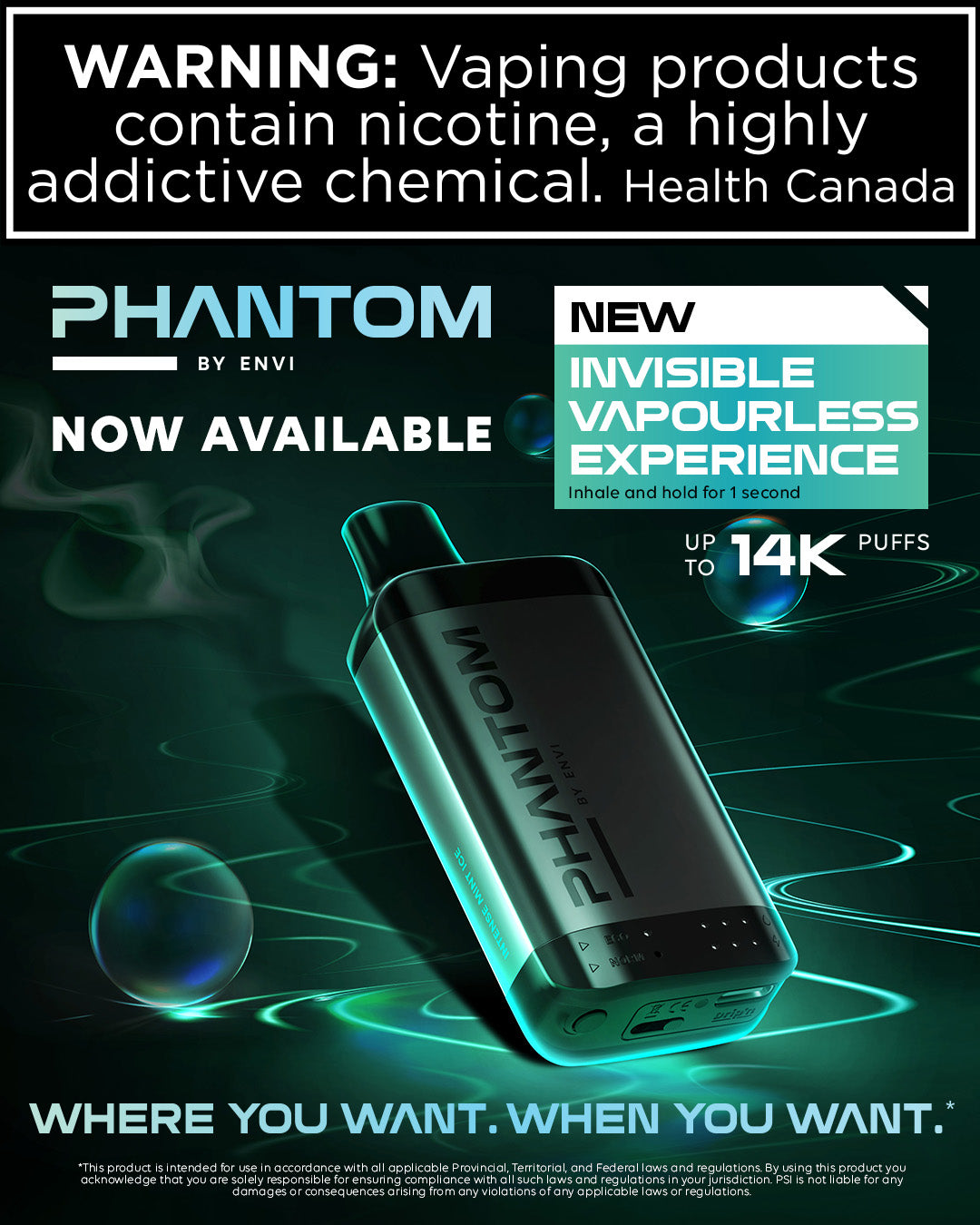 Vape With No Smoke: Phantom by Envi Stealth Disposable Explained