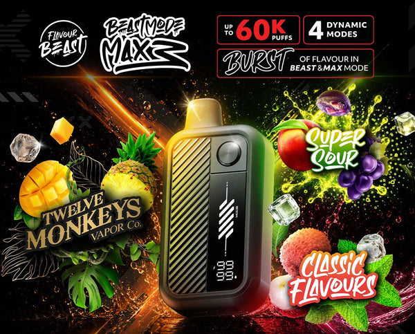 Flavour Beast x Twelve Monkeys Beast Mode Max 3: Full Guide