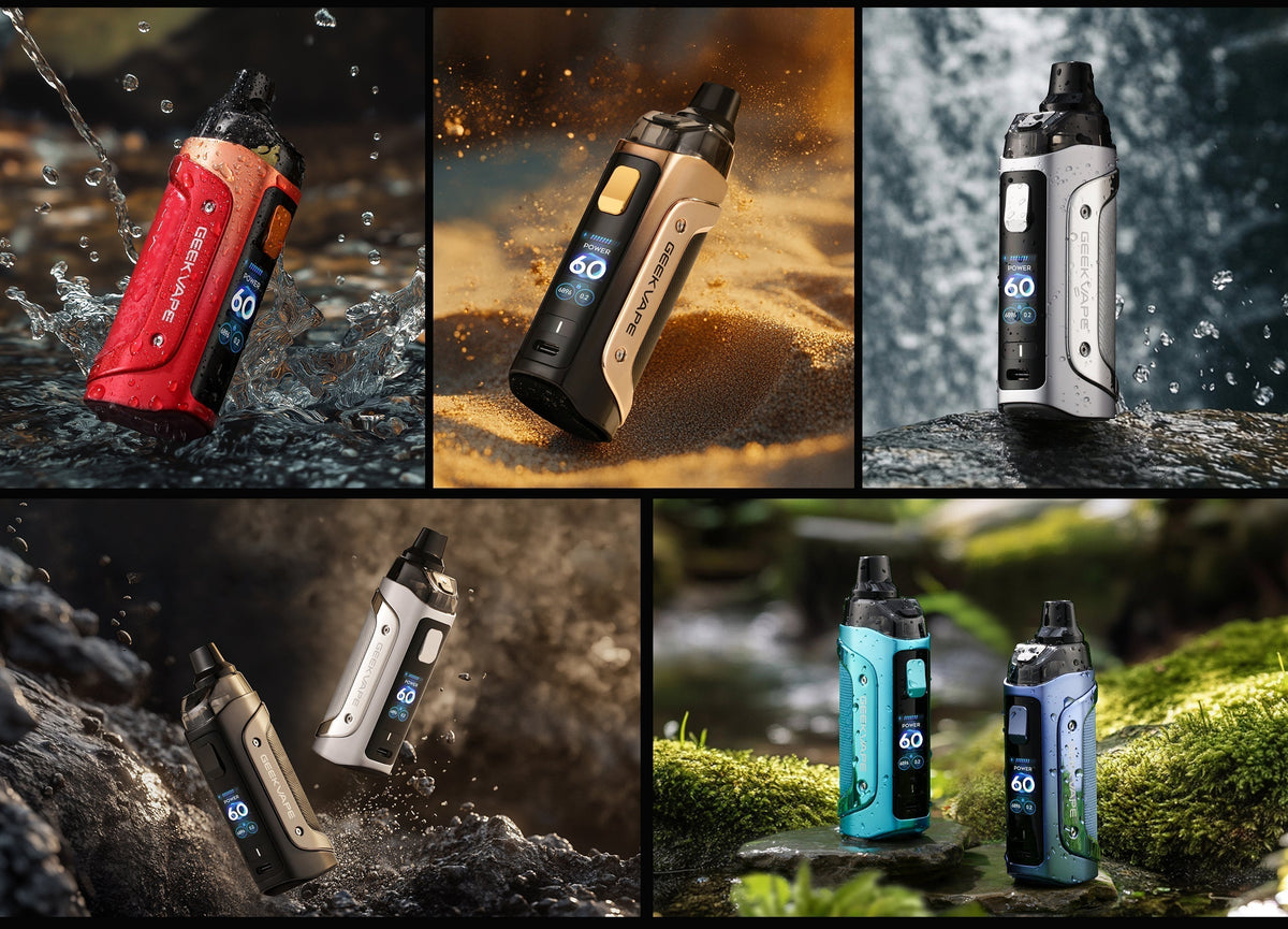 Geekvape Aegis Boost 3 60W Pod Mod Kit: Tough, Smart, and Built for Re Supa Vapes Geekvape Aegis Boost 3 60W Pod Mod Kit: Tough, Smart, and Built for Re Supa Vapes