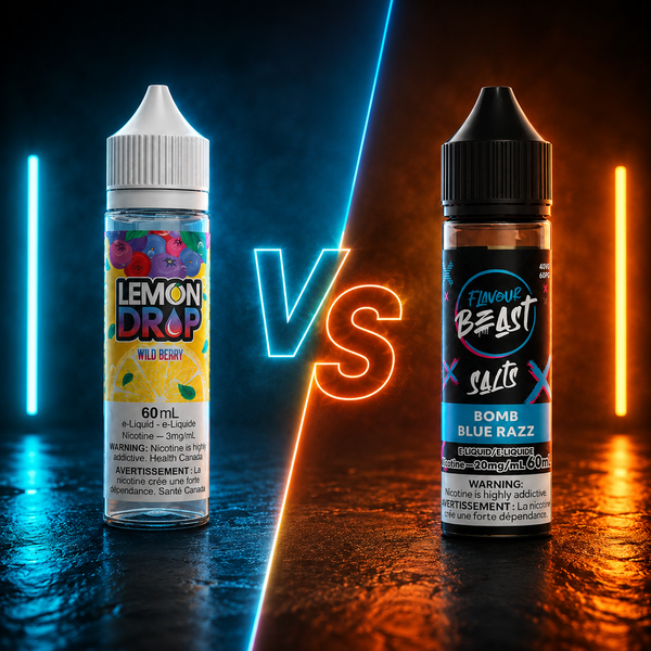 Vape Juice in Canada: Salt Nic vs Freebase Buyer Guide
