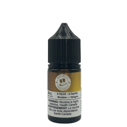 Don Cristo Velvet Tobacco 10mg 30mL Salt Nic E-Juice bottle