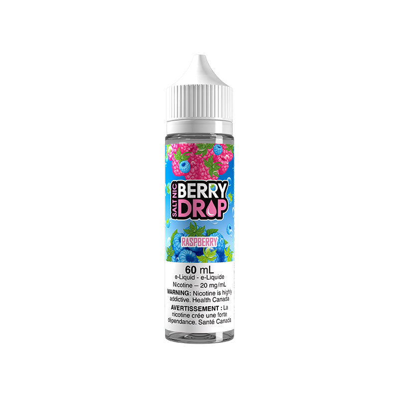 Berry Drop Salt Nic E-Liquid 60mL — Raspberry