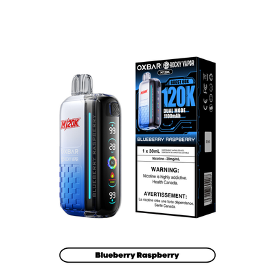 Rocky Vapor Oxbar M120K Disposable Vape