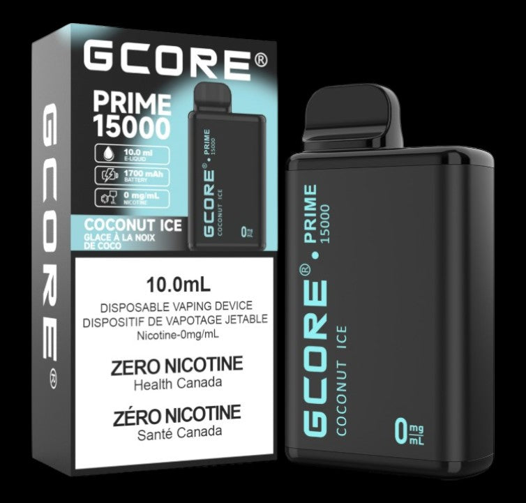 Coconut Ice GCORE PRIME 15000 Disposable – Zero Nic
