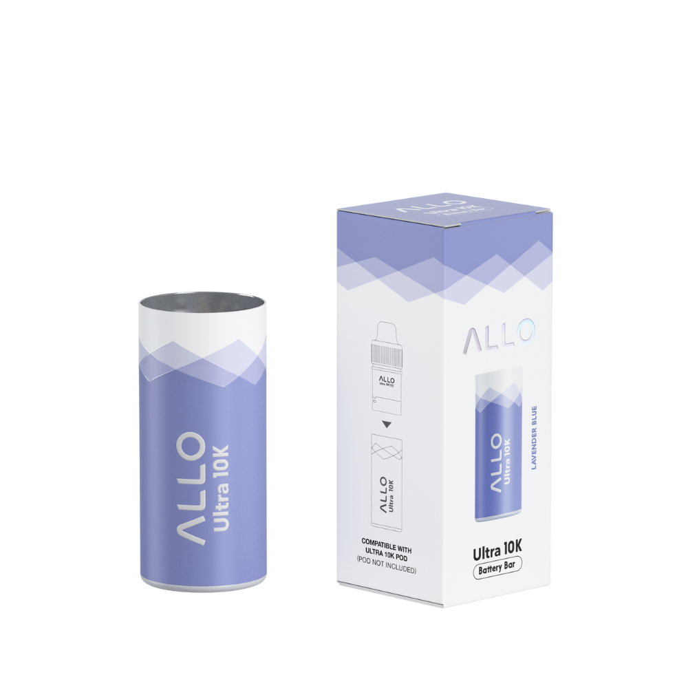 Allo Ultra 10K Battery Bar in Lavender Blue
