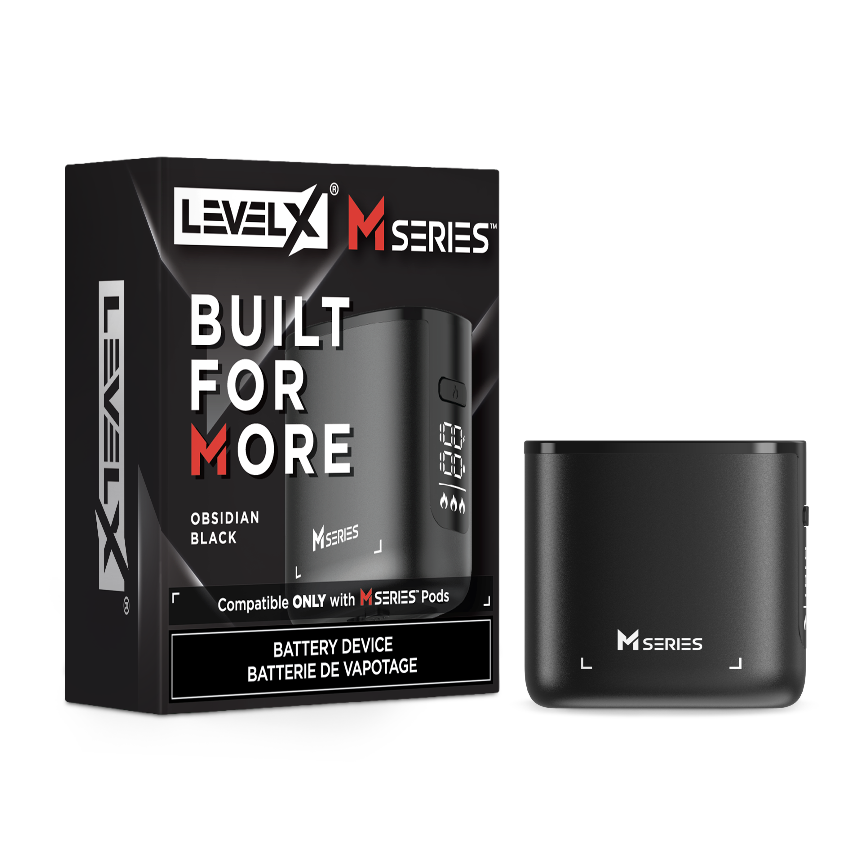 Level X M Series Device Obsidian Black - Supa Vapes