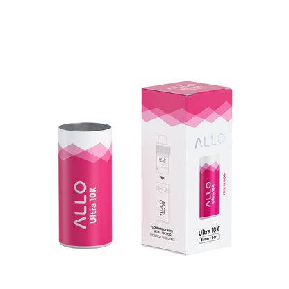Allo Ultra 10K Battery Bar in Pink Bloom