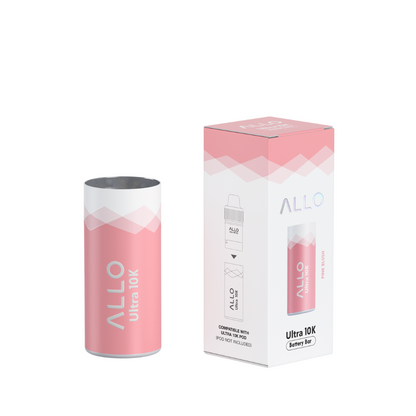 Allo Ultra 10K Battery Bar in Pink Blush