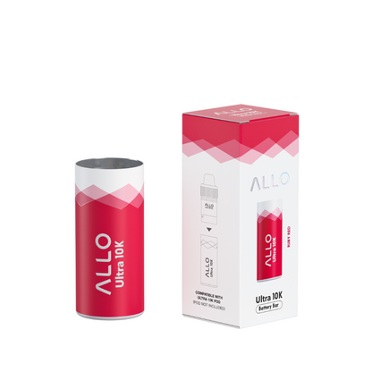 Allo Ultra 10K Battery Bar in Ruby Red