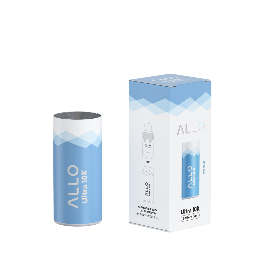 Allo Ultra 10K Battery Bar in Sky Blue