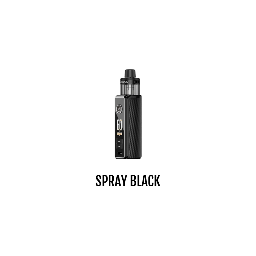 VOOPOO Drag S3 Pod Kit Spray Black