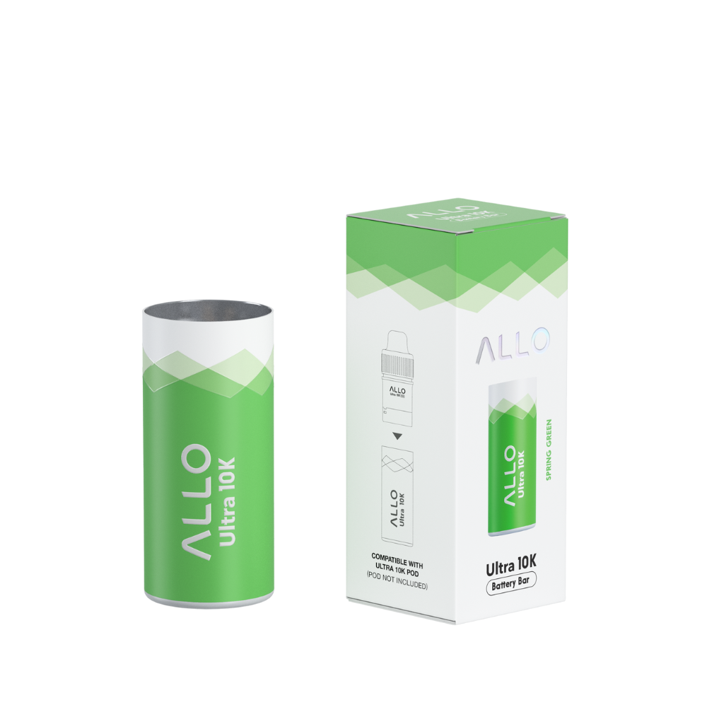 Allo Ultra 10K Battery Bar in Spring Green