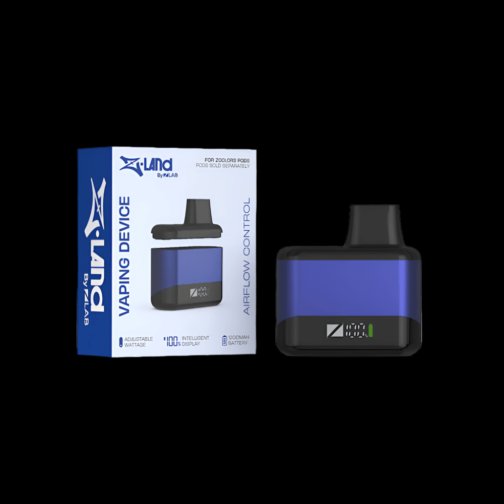 Z-land Z-colors 15K Device Gray – rechargeable vape device with sleek gray finish, available in Hawkesbury, Ottawa, and across Ontario.
