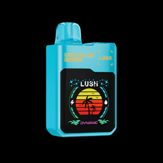 Geek Bar Digiflavor Lush, Blue Razz Lemon Ice flavor, refreshing and tangy vape with smooth nicotine hits, perfect for Ontario and Quebec vape users.