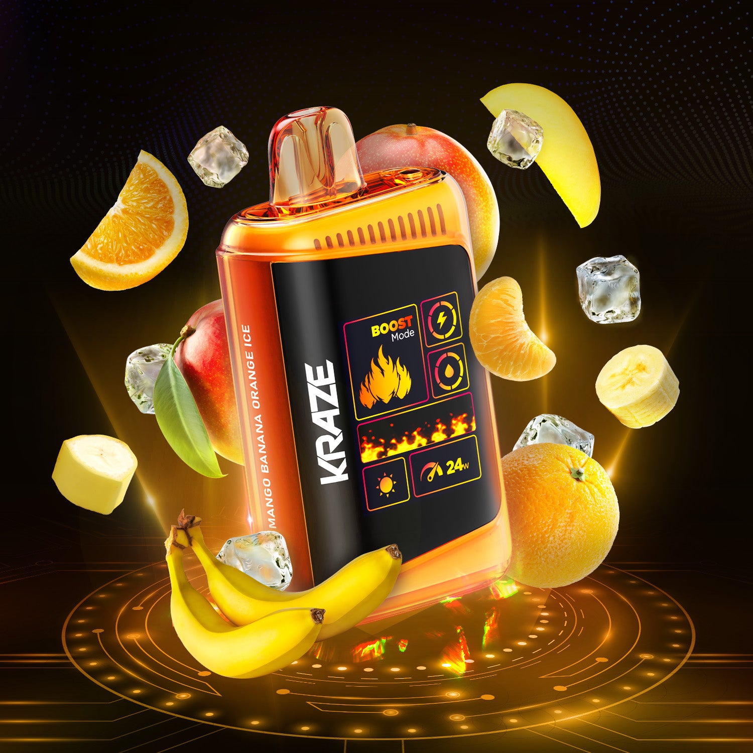 Disposable Vape Flavour: Apple Bomb Ice KRAZE HD mega | Supa Vapes - Hawkesbury, Ottawa & Ontario Vape Shop