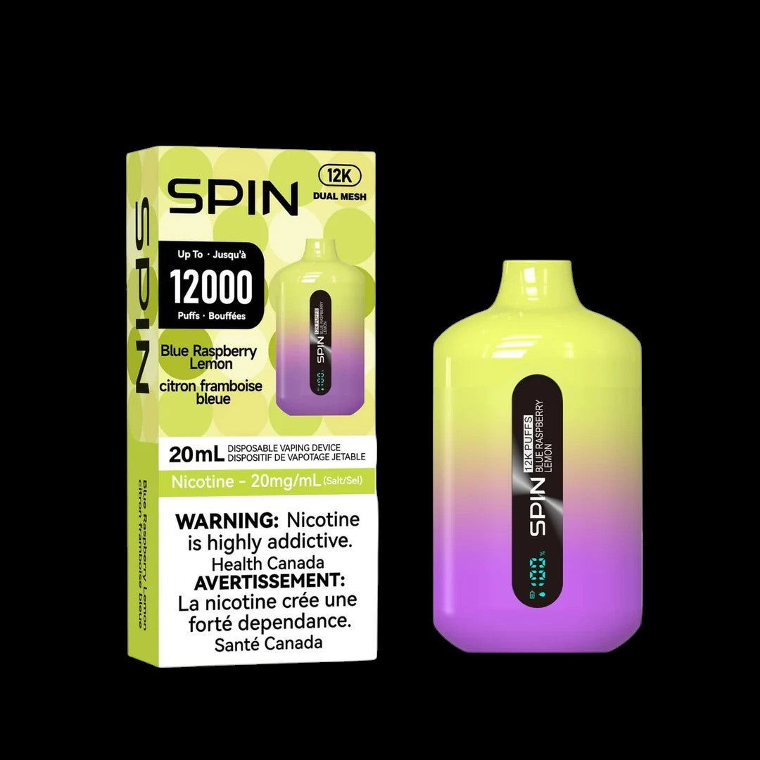 SPIN 12000 Extreme Mint - a layered hit for the curious vaper in Ottawa, available in Hawkesbury, Ottawa, and across Ontario.