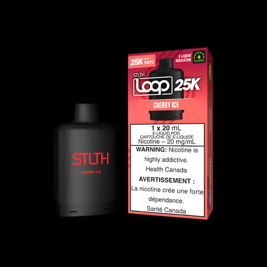 STLTH Loop 25K disposable vape - Rich Tobacco - powerful flavor and convenience available in Hawkesbury, Ottawa, and across Ontario.
