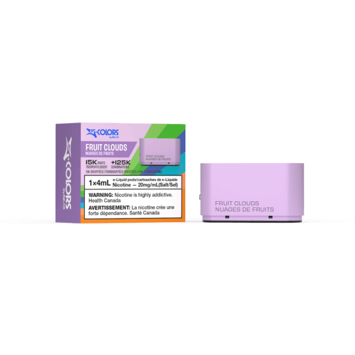 Z-Colors (Zpods) 15K Pod, Fizz flavour, 4ml adjustable wattage refillable pod, ideal for customizable vaping in Ontario and Quebec.