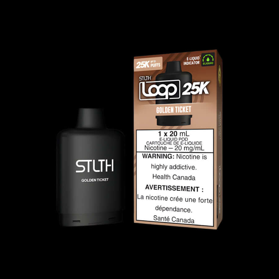 STLTH Loop 25K disposable vape - Classic Ice - powerful flavor and convenience available in Hawkesbury, Ottawa, and across Ontario.