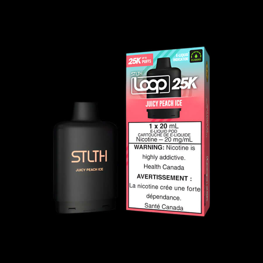 STLTH Loop 25K disposable vape - Golden Ticket - powerful flavor and convenience available in Hawkesbury, Ottawa, and across Ontario.