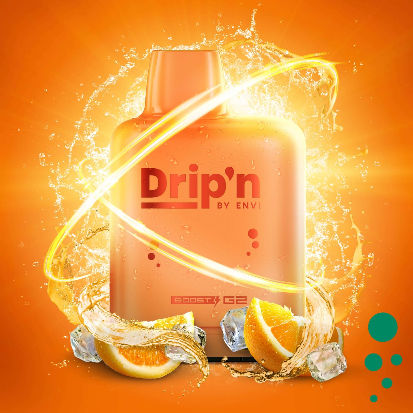 DRIP'N Level X Boost 25K - Grape Ice - bold vape flavor with lasting satisfaction available in Hawkesbury, Ottawa, and across Ontario.
