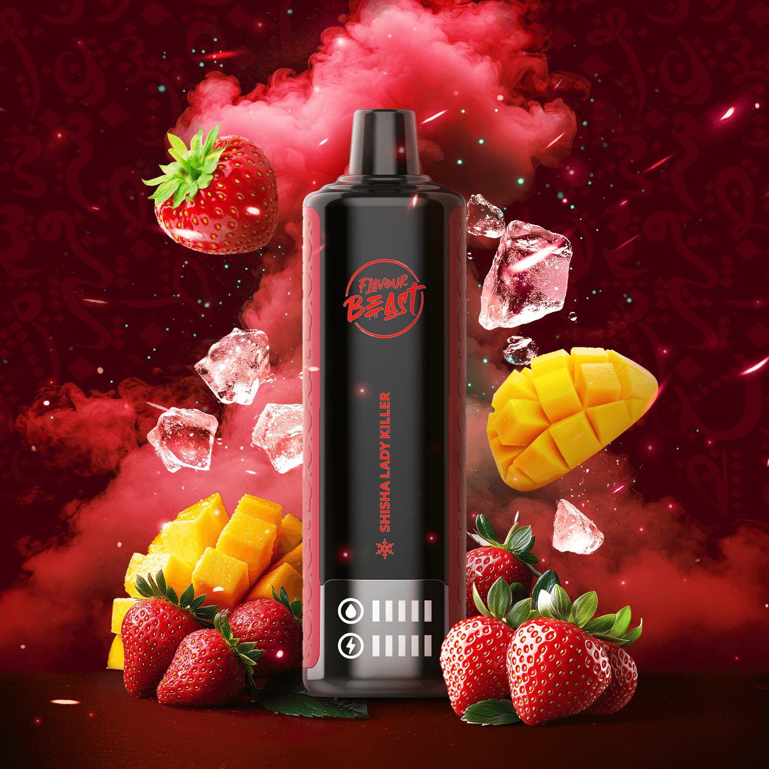 Flavour Beast Beast Bar - Shisha Double Apple - flavor-packed disposable vape available in Hawkesbury, Ottawa, and across Ontario.
