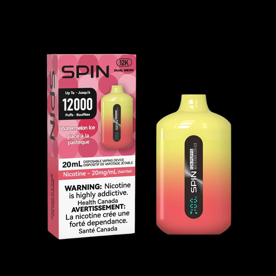 SPIN 12000 White Grape - smooth, bold, and unmistakably full-bodied, available in Hawkesbury, Ottawa, and across Ontario.