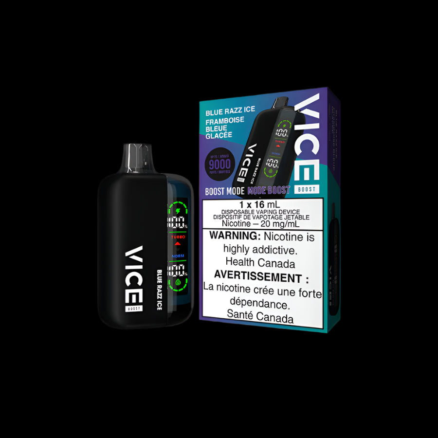 Disposable Vape Flavours: Burst Ice VICE boost | Supa Vapes - Hawkesbury, Ottawa & Ontario Vape Shop