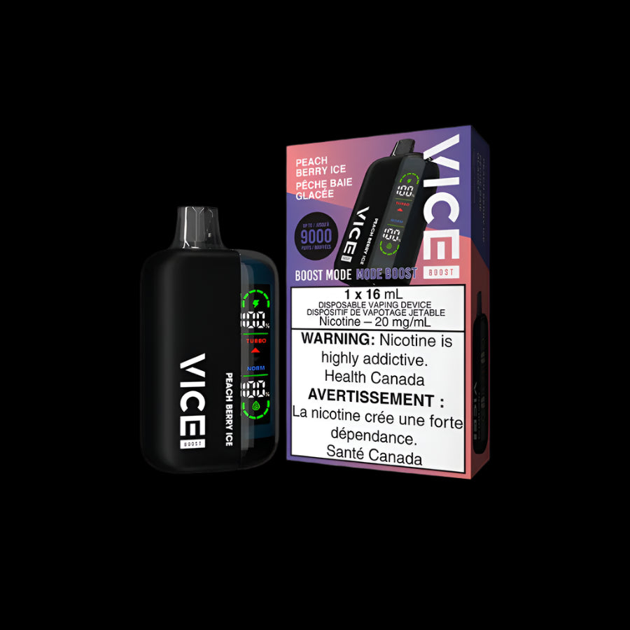 Disposable Vape Flavours: Burst Ice VICE boost | Supa Vapes - Hawkesbury, Ottawa & Ontario Vape Shop