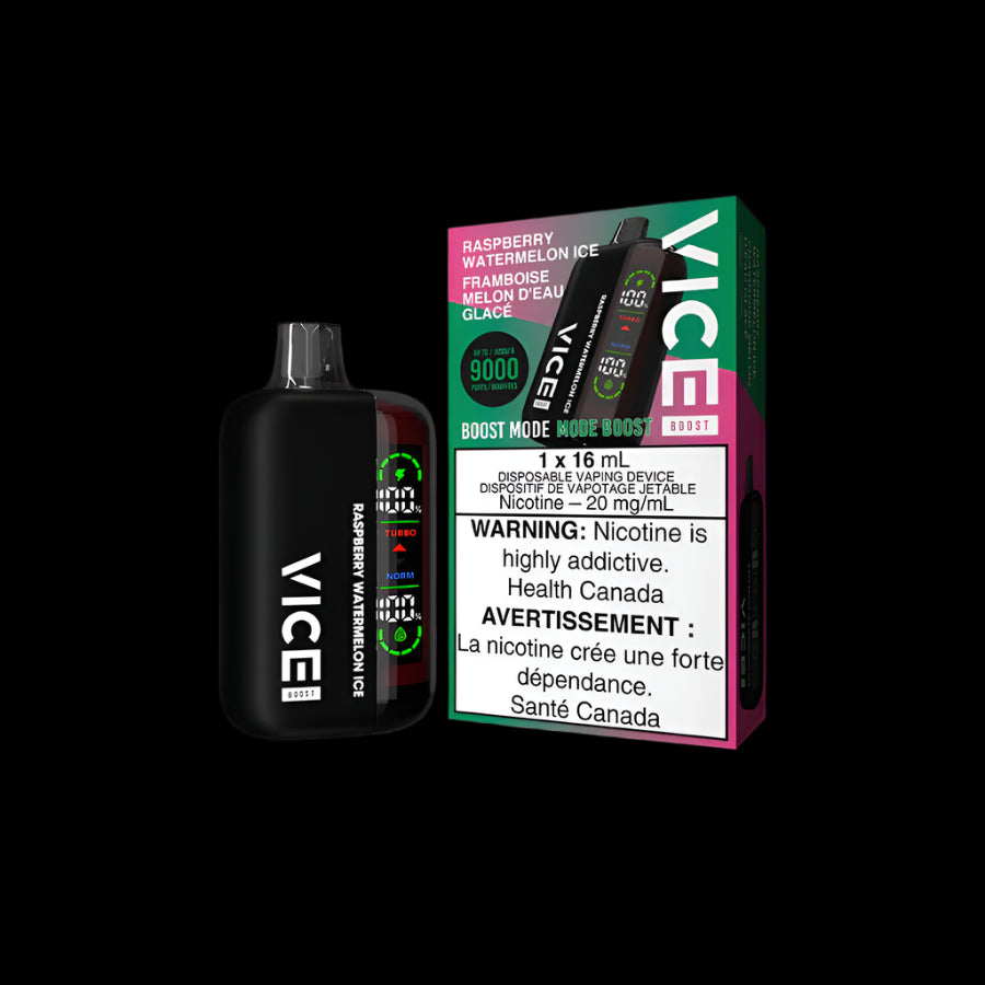 Disposable Vape Flavours: Burst Ice VICE boost | Supa Vapes - Hawkesbury, Ottawa & Ontario Vape Shop