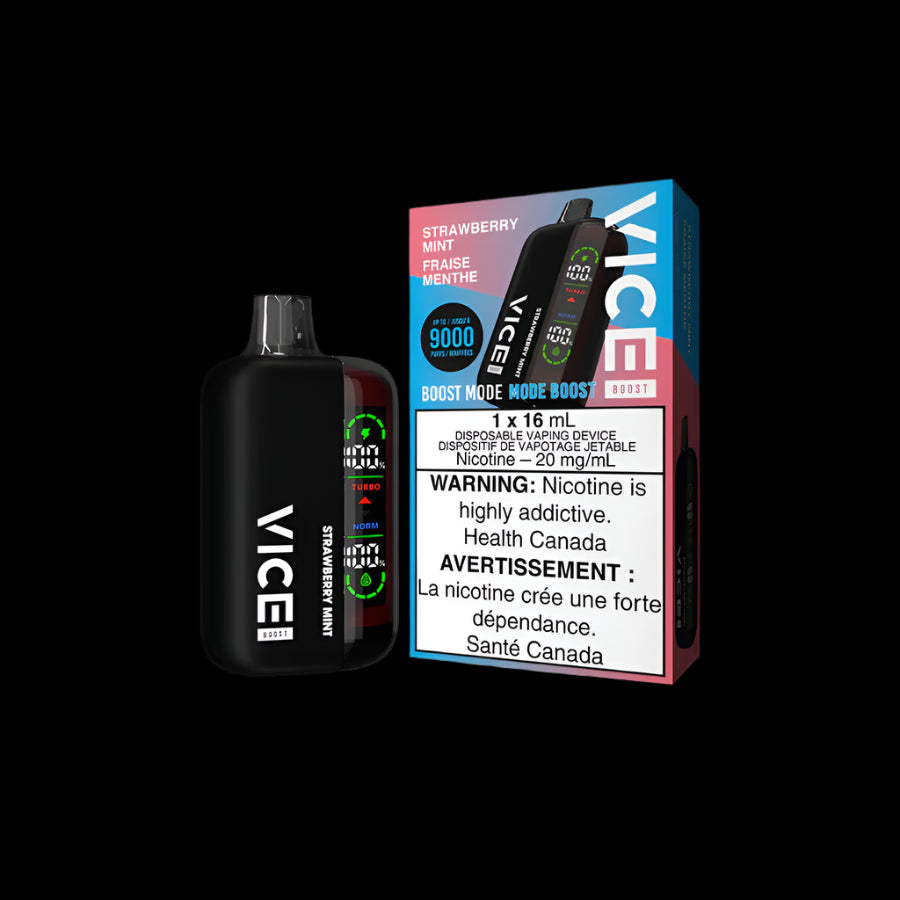 Disposable Vape Flavours: Burst Ice VICE boost | Supa Vapes - Hawkesbury, Ottawa & Ontario Vape Shop