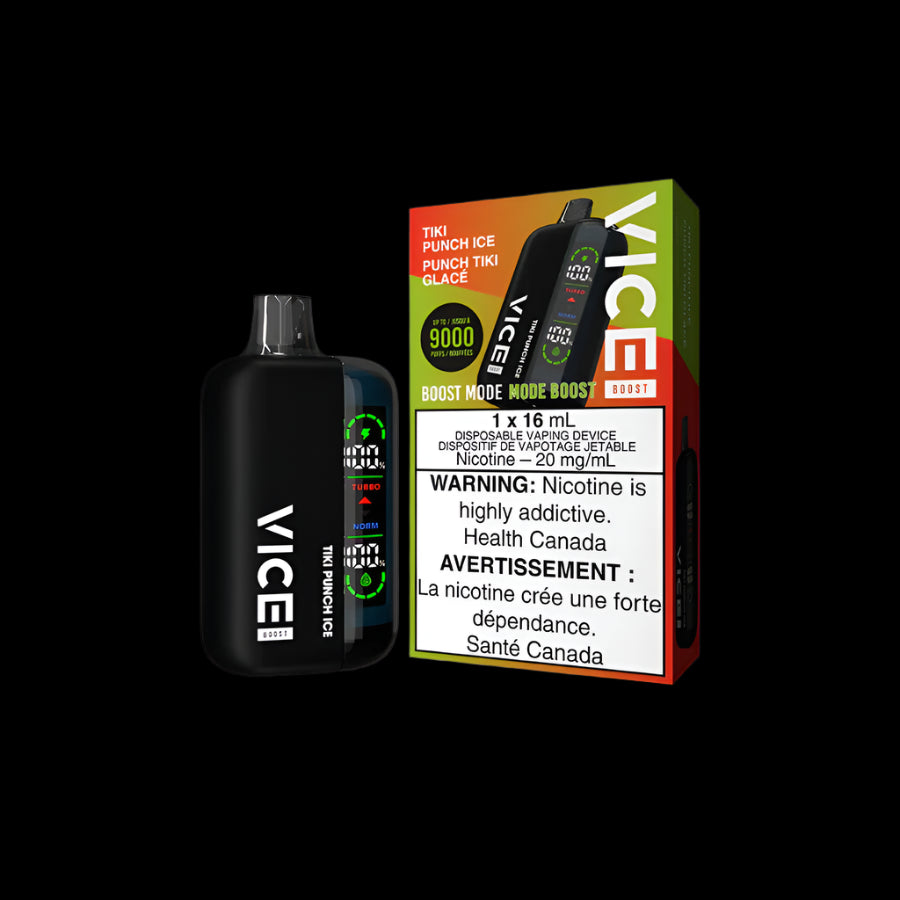 Disposable Vape Flavours: Burst Ice VICE boost | Supa Vapes - Hawkesbury, Ottawa & Ontario Vape Shop