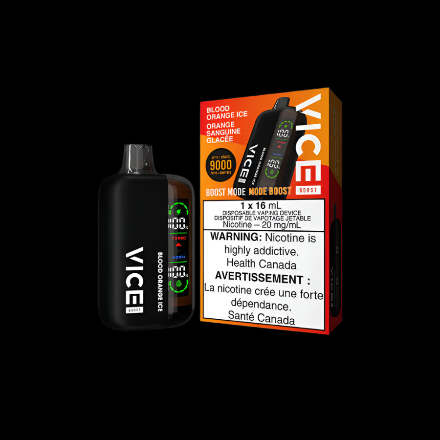 Disposable Vape Flavours: Burst Ice VICE boost | Supa Vapes - Hawkesbury, Ottawa & Ontario Vape Shop