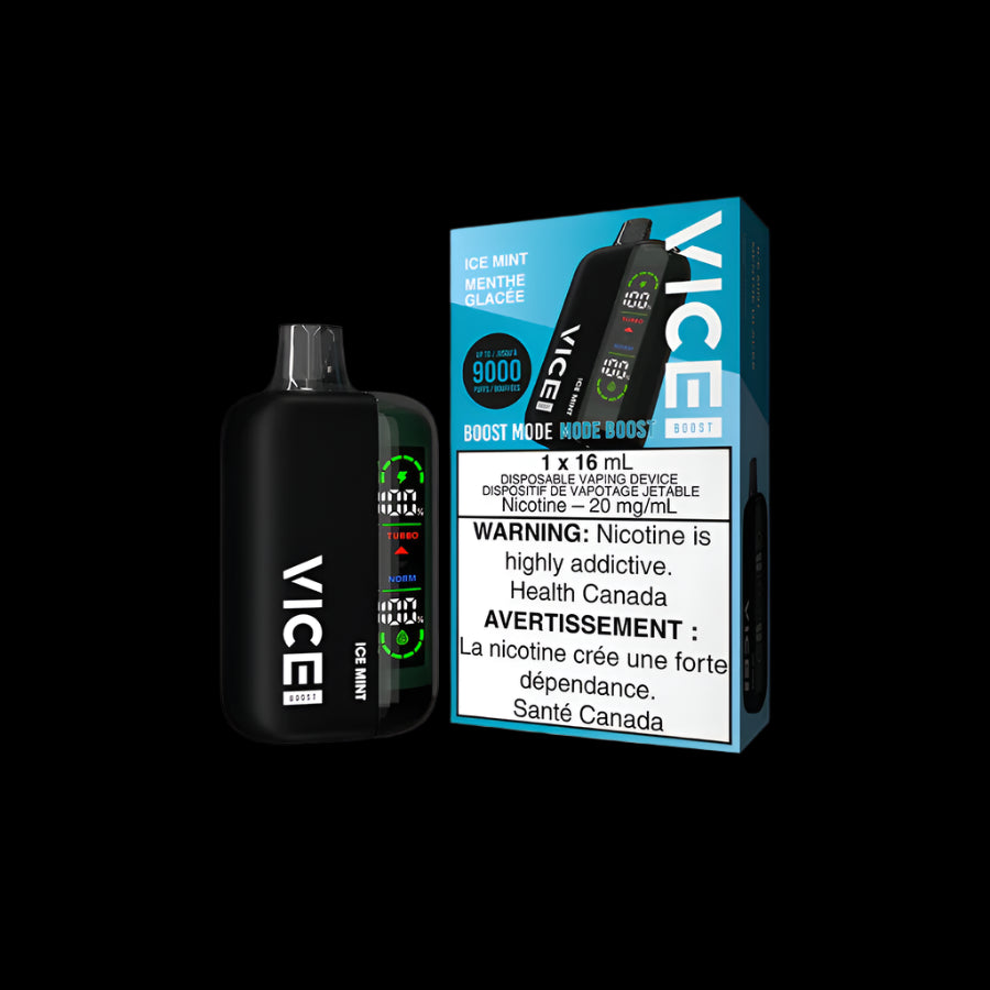 Disposable Vape Flavours: Burst Ice VICE boost | Supa Vapes - Hawkesbury, Ottawa & Ontario Vape Shop