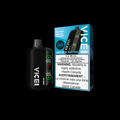 Disposable Vape Flavours: Burst Ice VICE boost | Supa Vapes - Hawkesbury, Ottawa & Ontario Vape Shop
