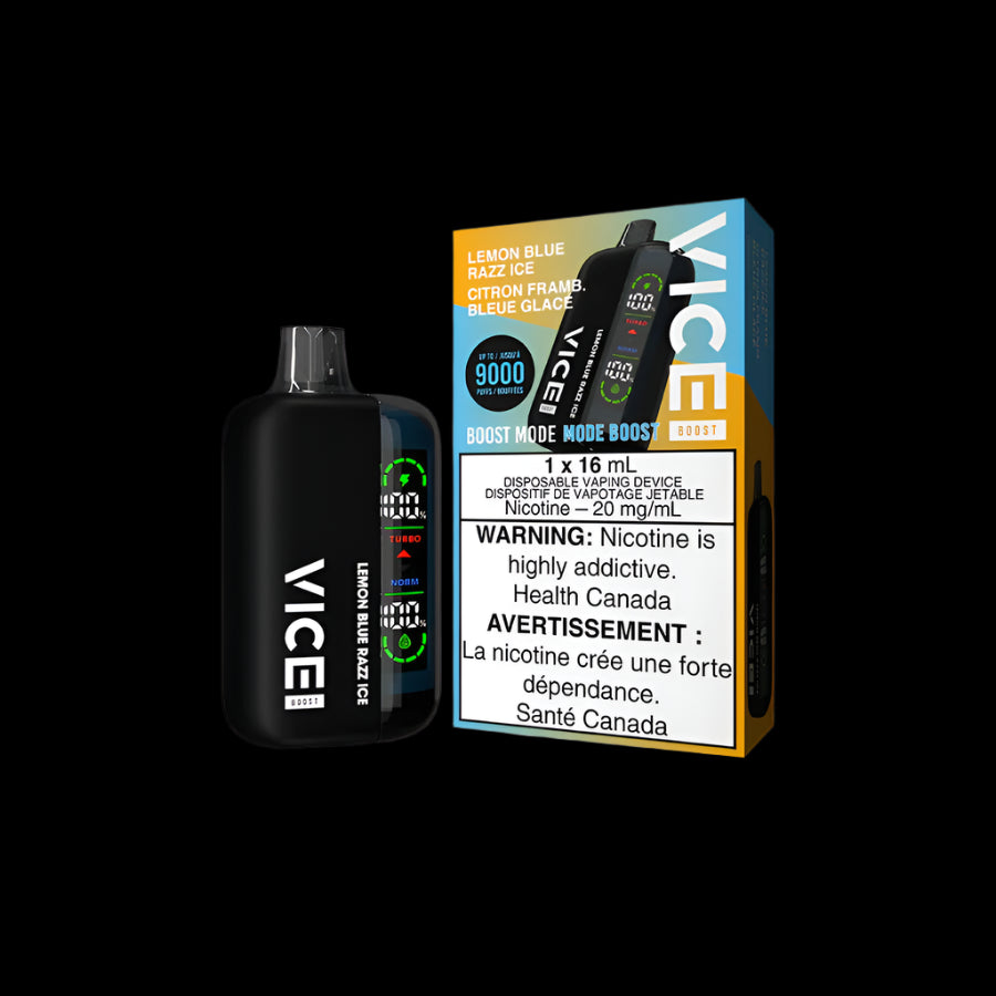 Disposable Vape Flavours: Burst Ice VICE boost | Supa Vapes - Hawkesbury, Ottawa & Ontario Vape Shop