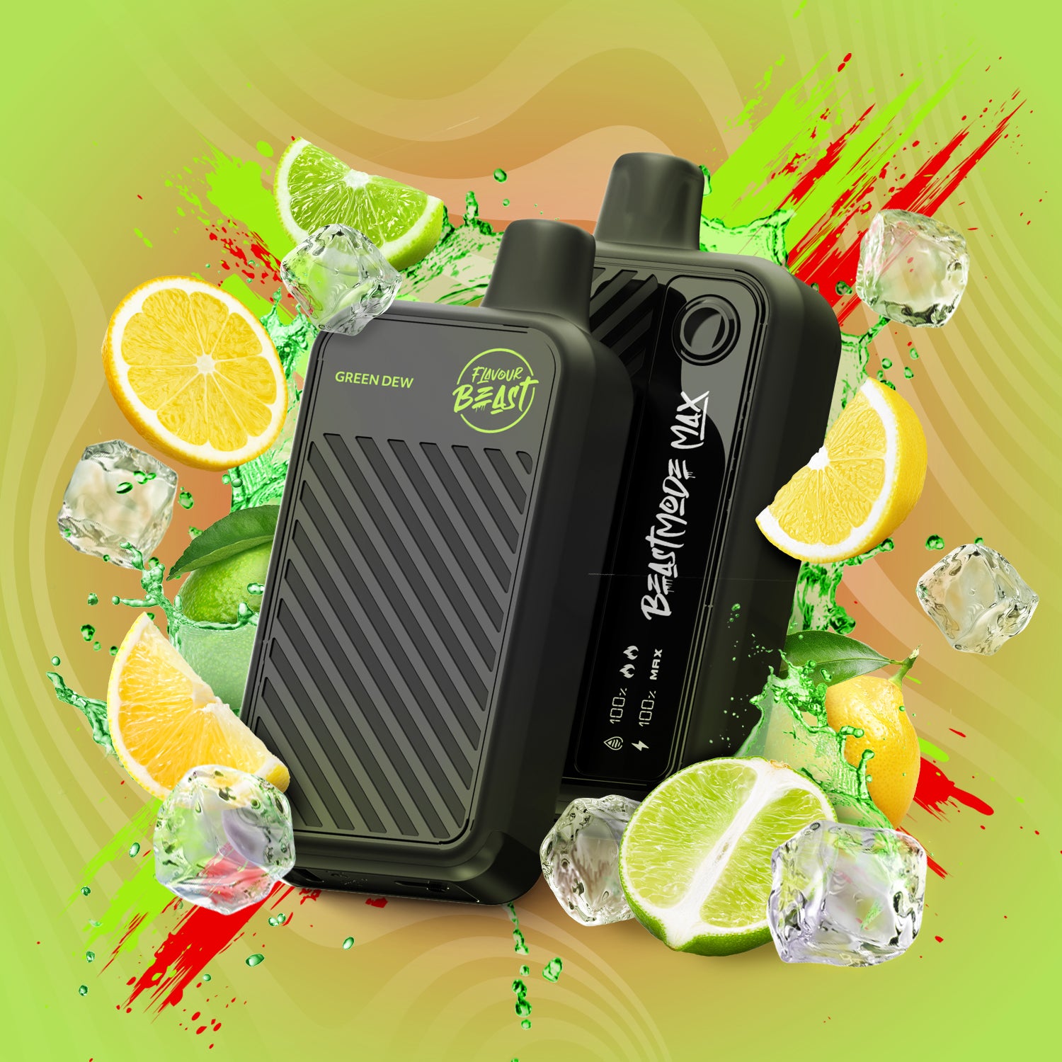 Flavour Beast Beast Mode MAX, Slammin STS flavour, bold and intense vaping satisfaction with up to 18,000 puffs, designed for advanced vapers in Ontario and Quebec.