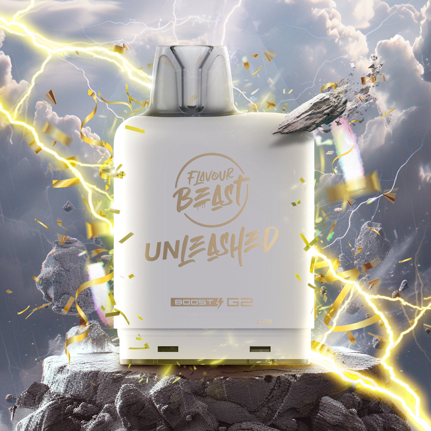 Flavour Beast level X unleashed boost Craving Birthday Confetti - Beast Mode MAX disposable vape with powerful flavour and performance, available in Hawkesbury, Ottawa, and across Ontario.