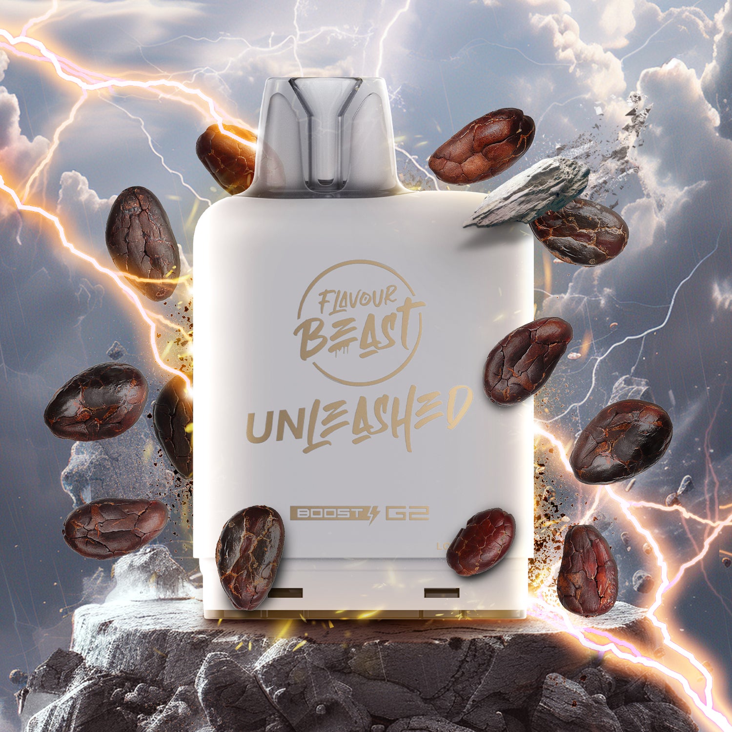 Flavour Beast level X unleashed boost Craving Crazy Cocoa - Beast Mode MAX disposable vape with powerful flavour and performance, available in Hawkesbury, Ottawa, and across Ontario.