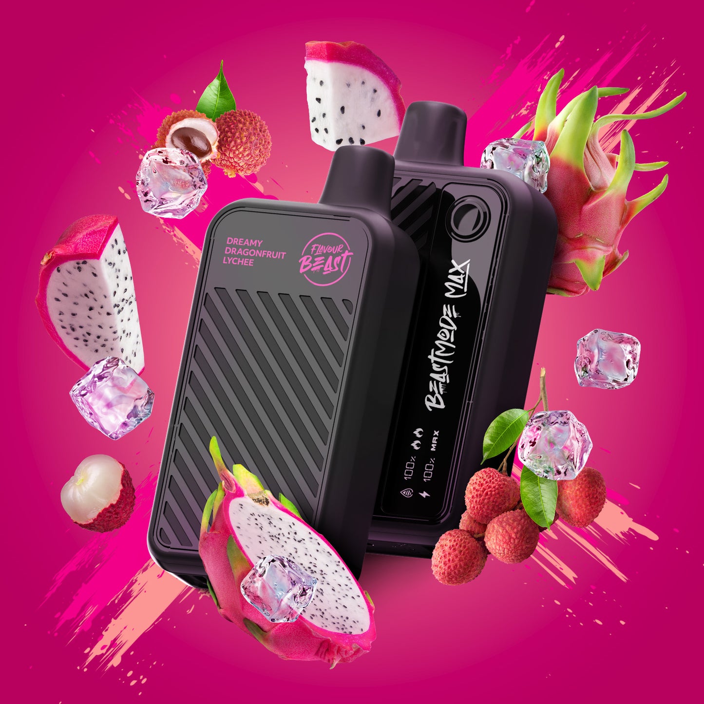 Flavour Beast beast mode MAX Wicked White Peach - Beast Mode MAX disposable vape with powerful flavour and performance, available in Hawkesbury, Ottawa, and across Ontario.