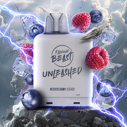 Flavour Beast level X unleashed boost Epic Peppermint Ice - high-capacity Level X Unleashed Boost vape with epic flavour blends, available in Hawkesbury, Ottawa, and across Ontario.