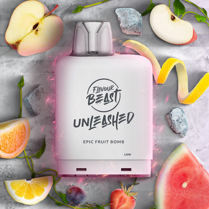 Flavour Beast level X unleashed boost Epic Berry Swirl Ice - high-capacity Level X Unleashed Boost vape with epic flavour blends, available in Hawkesbury, Ottawa, and across Ontario.