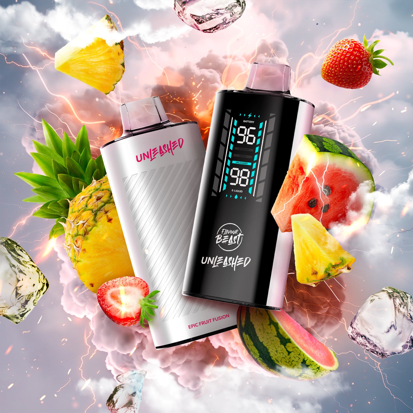 Flavour Beast unleashed dcp 20K Epic Strawberry Watermelon - premium vape gear and flavour available in Hawkesbury, Ottawa, and across Ontario.