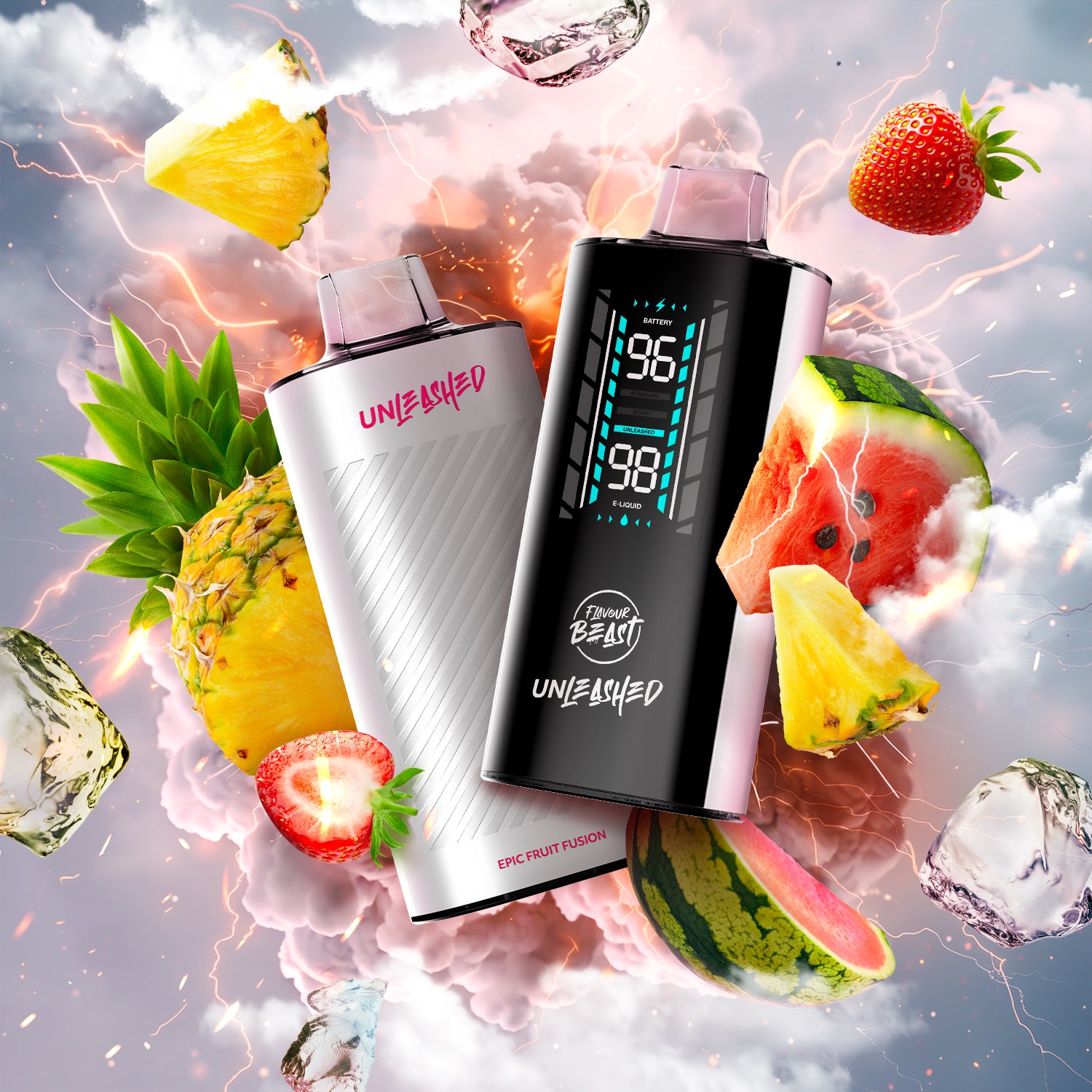 Flavour Beast unleashed dcp 20K Epic Strawberry Watermelon - premium vape gear and flavour available in Hawkesbury, Ottawa, and across Ontario.