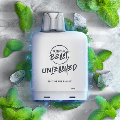 Flavour Beast level X unleashed boost Epic Blue Razz Lemon Ice - high-capacity Level X Unleashed Boost vape with epic flavour blends, available in Hawkesbury, Ottawa, and across Ontario.